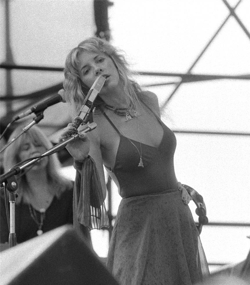 Fleetwood Mac in concert at JFK Stadium in 1978